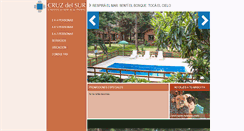 Desktop Screenshot of cruzdelsurcabanias.com.ar